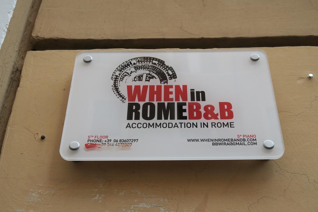 When In Rome Accommodation Dış mekan fotoğraf